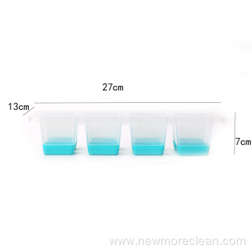 Easy-Release TPR & Flexible 8-Square Ice Cube Tray